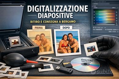 Digitalizzazione Professionale di Diapositive