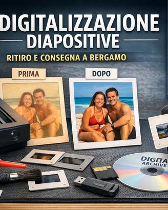 Digitalizzazione Professionale di Diapositive
