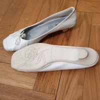 Scarpe ballerine bianche