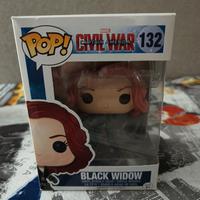 Funko pop Black Widow 132 civil war