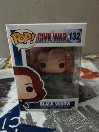 Funko pop Black Widow 132 civil war