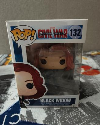 Funko pop Black Widow 132 civil war