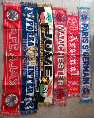 N°10  sciarpe squadre di calcio