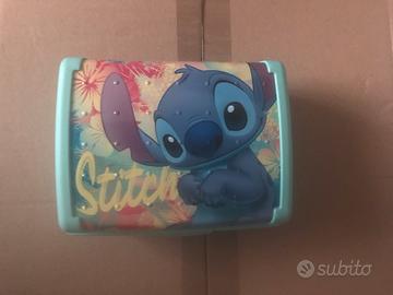 Porta merenda rigido Disney Stitch nuovo
