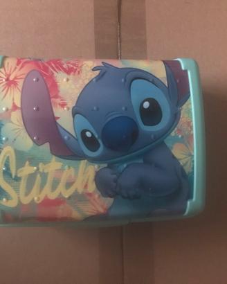 Porta merenda rigido Disney Stitch nuovo