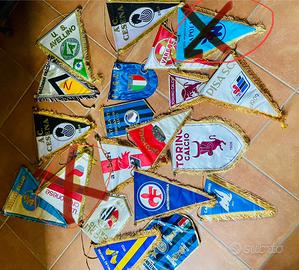 Gagliardetti e pennant calcio anni 70/80