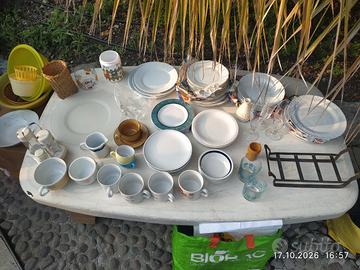 ceramiche varie , tognana e altro , stock