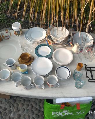 ceramiche varie , tognana e altro , stock