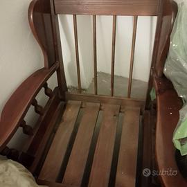 Divano e poltrone stile rustico Tirolese