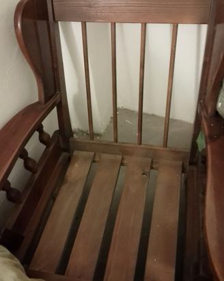 Divano e poltrone stile rustico Tirolese