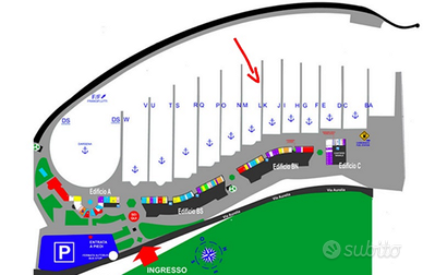 POSTO BARCA RIVA DI TRAIANO 10mX3,5m + posto auto