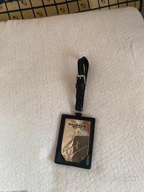 Charm nero ed argento Tosca blu