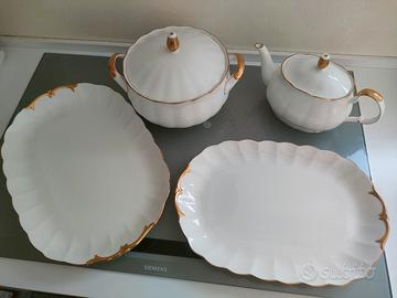 Servizio completo da tavola in BON CHINA 