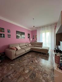 Divano letto angolare con poltrona reclinabile