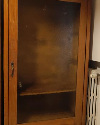Armadio antico primi '900 in legno massello con de