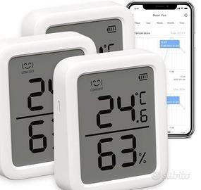 SwitchBot Termometro e Igrometro per Interni, Sens