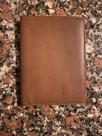 Porta carte di credito portafogli assegni in pelle