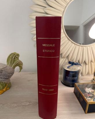 Messale liturgico antico – fine ‘800 – Genova (imp