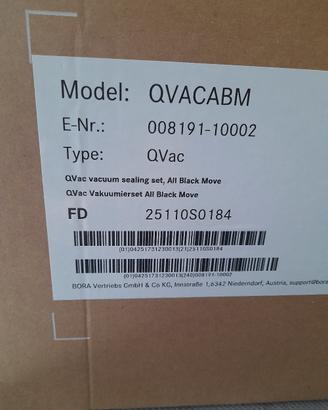 Bora QVAC apparecchio sottovuoto originale