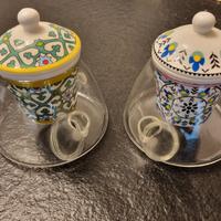Due Tazze Teiera per  tisana Egan