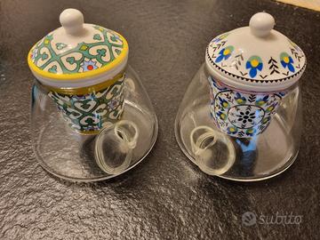 Due Tazze Teiera per  tisana Egan