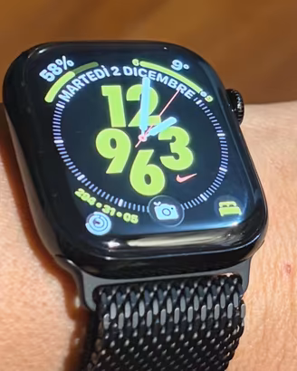 Apple Watch Series 11 Black Jet Black46mmalluminio