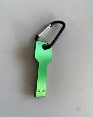Chiavetta USB in elegante metallo satinato