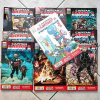 Capitan America Marvel Now 1-10 con Variant