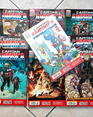 Capitan America Marvel Now 1-10 con Variant