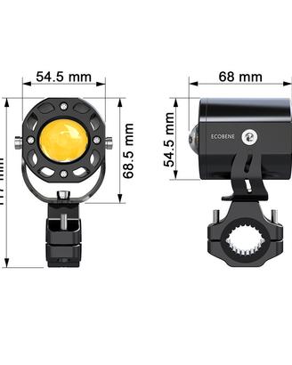 Coppia di luci aggiuntive 25wLuci diurne/ Lunghe d