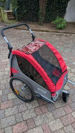 Rimorchio bicicletta per bambini