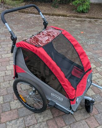 Rimorchio bicicletta per bambini