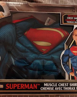 vestito carnevale bambino superman 