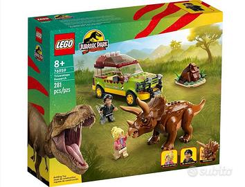 Lego 76959 ricerc triceratopo jurassic park