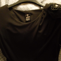 Abito vestito da sera nero tg 42