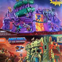 MegaConstrux Masters Grayskull e Tana del Serpente