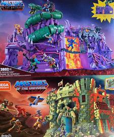 MegaConstrux Masters Grayskull e Tana del Serpente