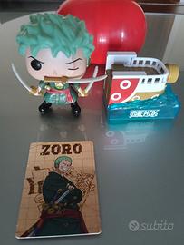 Kinder Funko POP One Piece Zoro + card