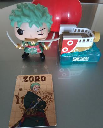 Kinder Funko POP One Piece Zoro + card