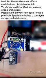 MOD REX ELECTRO HARMONIX modulator effect