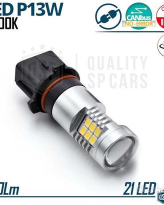 Lampadina LED P13W - PSX26W Canbus con Lente 360°