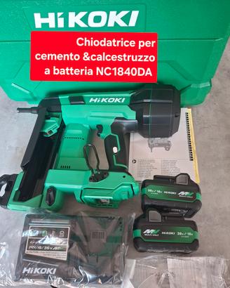 chiodatrice a batteria per cemento e calcestruzzo 