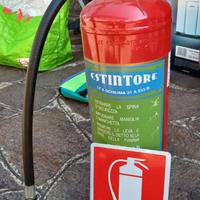 Estintore a polvere da 6 litri