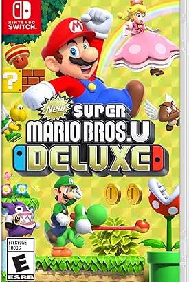 Nintendo Switch Game-New Super Mario Bros. U Delux