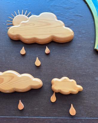 Set per bambini sole, nuvole Bartolucci
