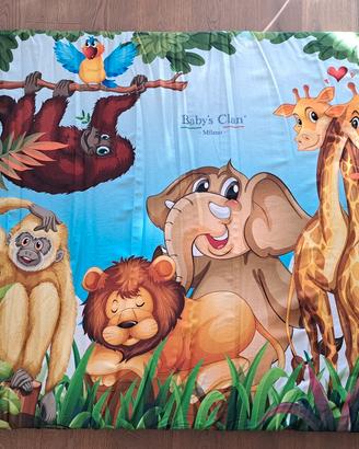 Tappeto gioco imbottito"Wild Jungle"- Baby's Clan