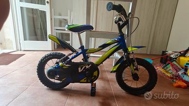 Bici bambino ruote 12 con ruotine