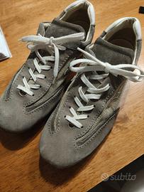 Hogan Uomo Suede Grigio Originali – Made in Italy 