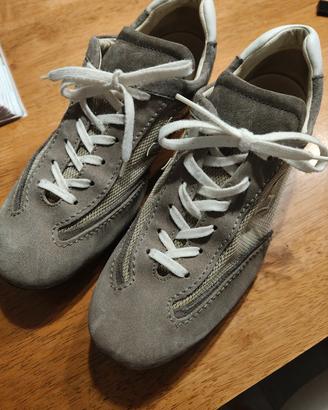 Hogan Uomo Suede Grigio Originali – Made in Italy 