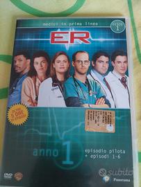 12 D.V.D. della serie "E.R. Medici in prima linea"
